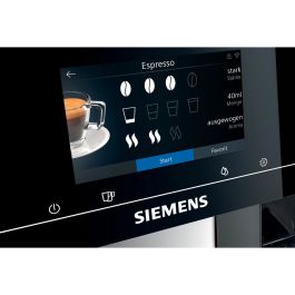 Cafetera Superautomática Siemens AG TP707R06 metálico Sí 1500 W 19 bar 2,4 L Cafetera Superautomática Siemens AG TP707R06 metálico Sí 1500 W 19 bar 2,4 L