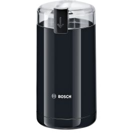 Bosch TSM6A013B Molinillo de Café Eléctrico 180W, Capacidad 75g (10 Tazas), Cuchillas Acero Inoxidable, Negro