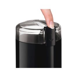 Bosch TSM6A013B Molinillo de Café Eléctrico 180W, Capacidad 75g (10 Tazas), Cuchillas Acero Inoxidable, Negro