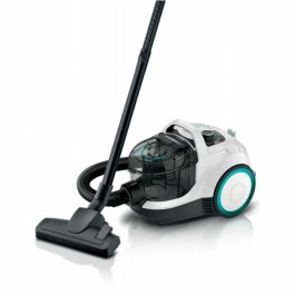 BOSCH GX21 - Aspirador con bidón sin bolsa - ProHygiene - 550W - 78 dB - Filtro UltraAllergy - 10m - 2L - Blanco