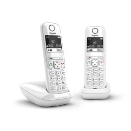 Teléfono Inalámbrico Gigaset AS690 Duo Blanco