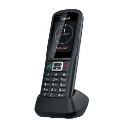Gigaset R700H PRO Teléfono DECT con Identificador de Llamadas, SMS, 500 Entradas, Negro - S30852-H2976-R102 Gigaset R700H PRO Teléfono DECT con Identificador de Llamadas, SMS, 500 Entradas, Negro - S30852-H2976-R102