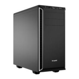 be quiet! PURE BASE 600 silver Torre Midi PC Gaming ATX/micro ATX/Mini-ITX - Negro/Plata