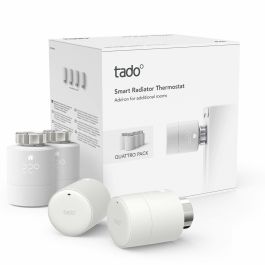 Termostato programable Tado Smart Radiator Thermostat - Quattro Blanco (4 Unidades)
