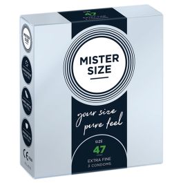 Preservativos Mister Size Extrafinos (47 mm)