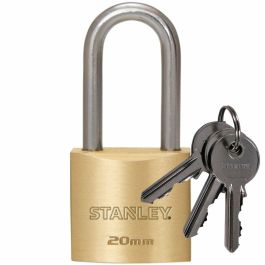 Candado de llave Stanley Latón Arco (2 cm) Precio: 7.49999987. SKU: S7913447