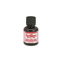 Tinta Artline Negro Para Rotulador Pizarra Blanca 500A Bote 20 mL