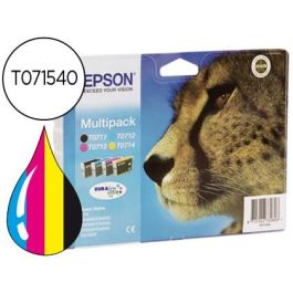 Ink-Jet Epson Stylus D78 D92 D120 Dx4000 4050 4400 4450 5000 5050 600 6050 7000F 8400 Multipack-71140+240+340+440- Precio: 58.49999947. SKU: B14CCAFSYZ