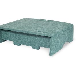BakkerElkhuizen Soporte Monitor Q-riser 90 Circular Verde