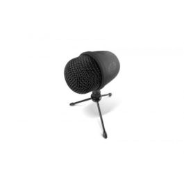 Krom Kimu Pro Negro Micrófono para PC con Sonido de Estudio, Fácil de Transportar, NXKROMKIMUPRO