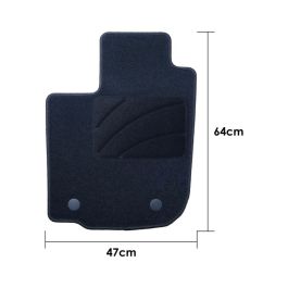 Set de Alfombrillas para Coche OCC Motorsport OCCDC0014 Dacia Sandero 5 Piezas