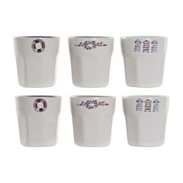 DKD Home Decor Juego de Café Salitre Mediterráneo 90ml Gres 6 Piezas Azul Blanco Turquesa Apto Microondas y Lavavajillas Precio: 5.75718. SKU: B16HKHY6AD