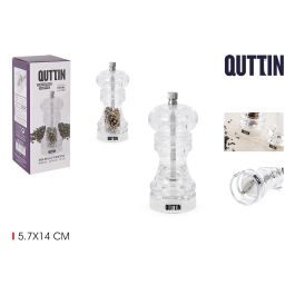 Molinillo de Pimienta Acrílico 14 cm Quttin (18 Unidades) Precio: 86.79000033. SKU: B1DQ5L6KBZ