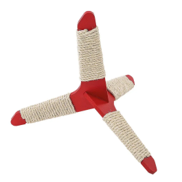 Ferplast Rascador para Gatos Tripod Pequeño Rojo Precio: 19.49999942. SKU: B139XWBTD4