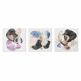 Cuadro Moderno DKD Home Decor Multicolor 1.8 x 40 x 40 cm (3 Unidades) Precio: 7.49999987. SKU: B1KMEWSL3Z