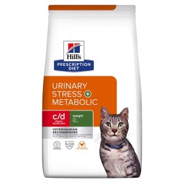 Hill's Hpd Feline C-D Urinary Stress Metabolic Comida para Gatos 3 kg Precio: 51.6899999. SKU: B12KD3N8QG
