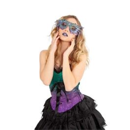 Rubies Gafas Azules con Diseño de Araña, Talla M. Accesorio para Disfraces, Fiestas Temáticas o Carnaval. Edad Mínima 12 Años. Precio: 2.50000036. SKU: B15V3CCRLK