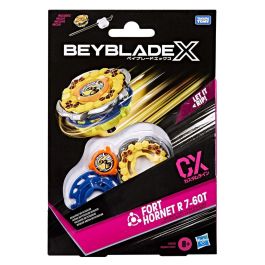 Takara Tomy Beyblade X Starter Pack Fort Hornet R 7-60T CX Balance Type Top de Competición