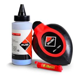 Rubi Marcador de líneas Master-N R75925 con cuerda de 30m, para cualquier textura