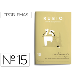 Rubio Cuaderno de problemas nº 15 para el desarrollo intelectual del alumno Precio: 11.78999952. SKU: B16BQWRX8A