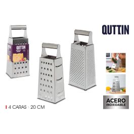Quttin Rallador Multiusos 4 Caras Acero Inoxidable 20 cm (12 Unidades) Precio: 29.6899999. SKU: S2201831