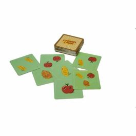 Blue Orange 2 manzanas 3 panes - Juego de Cartas de Habilidad y Anuncio. Incluye 55 Cartas Básicas, 24 Especiales y 8 de Ayuda.