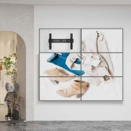 AISENS - SOPORTE PARA VIDEOWALL NIVELABLE Y FUNCION POP-OUT PARA TV 70KG DE 37-70, NEGRO