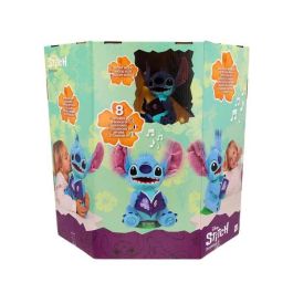 Muñeco stitch cuenta cuentos 25 cm con luces y sonidos, tiene 4 historias y 4 canciones ¡mueve su cuerpo y boca mientas habla o canta!