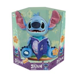 Muñeco stitch cuenta cuentos 25 cm con luces y sonidos, tiene 4 historias y 4 canciones ¡mueve su cuerpo y boca mientas habla o canta!