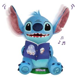 Muñeco stitch cuenta cuentos 25 cm con luces y sonidos, tiene 4 historias y 4 canciones ¡mueve su cuerpo y boca mientas habla o canta!