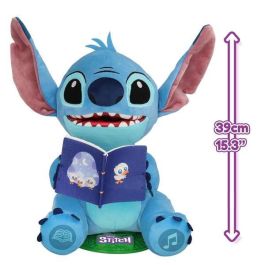 Muñeco stitch cuenta cuentos 25 cm con luces y sonidos, tiene 4 historias y 4 canciones ¡mueve su cuerpo y boca mientas habla o canta!