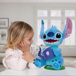 Muñeco stitch cuenta cuentos 25 cm con luces y sonidos, tiene 4 historias y 4 canciones ¡mueve su cuerpo y boca mientas habla o canta!