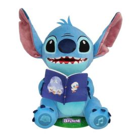 Muñeco stitch cuenta cuentos 25 cm con luces y sonidos, tiene 4 historias y 4 canciones ¡mueve su cuerpo y boca mientas habla o canta!