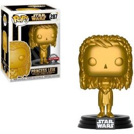 Funko Pop Star wars princesa leia edición especial dorado nº 287 -caja original- Precio: 20.50000029. SKU: B1JKEN9AK2