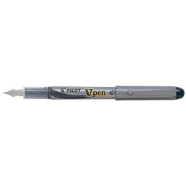 Pluma Pilot V Pen Silver Desechable Negro Svp-4 Wb 12 unidades