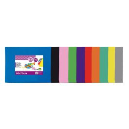 Goma Eva Liderpapel 50x70 cm 60 gr-M2 Espesor 1.5 mm Negro 10 unidades