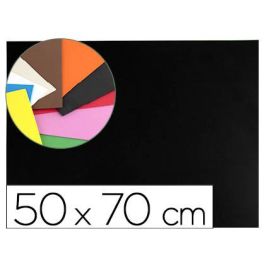 Goma Eva Liderpapel 50x70 cm 60 gr-M2 Espesor 1.5 mm Negro 10 unidades