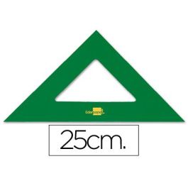 Escuadra Liderpapel 25 cm Acrilico Verde 10 unidades Precio: 20.59000009. SKU: B1C9PEHK29