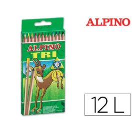 Lápices de colores Alpino AL000128 Multicolor (12 Unidades)