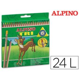 Lápices de colores Alpino AL000129 Multicolor 24 Piezas