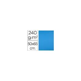 Cartulina Liderpapel 50x65 cm 240 gr-M2 Azul 125 unidades