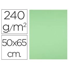 Cartulina Liderpapel 50x65 cm 240 gr-M2 Verde Pistacho 125 unidades