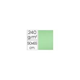 Cartulina Liderpapel 50x65 cm 240 gr-M2 Verde Pistacho 125 unidades