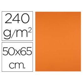 Cartulina Liderpapel 50x65 cm 240 gr-M2 Naranja 125 unidades