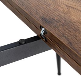 Mesa Extensible Marrón Metal-Madera Pax 90 X 60 X 75 cm