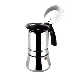Cafetera Italiana Fagor Negro Acero Inoxidable 60 ml Cafetera Italiana Fagor Negro Acero Inoxidable 60 ml