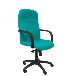 Silla Piqueras Y Crespo Letur Direccion Brazos Fijos Mecanismo Basculante Y Altura Ajustable Gran Confortabilidad Ruedas De Nylon Asiento Y Respaldo Tapizado Bali Verde Turquesa Precio: 404.7899999. SKU: S5702508