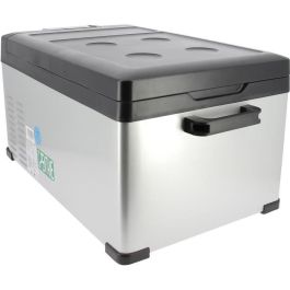 EZA EZA3700628258537 Nevera de Compresor 25L - Refrigeración/Congelación 12V / 24V / 220V - Gris