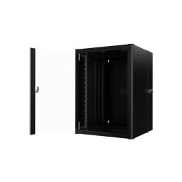 Lanview Rack Mural Doble Pro 19" 16U 60x60 RWP12U45BL + RWMD12UBL - Armario para Equipos de Red y Servidores