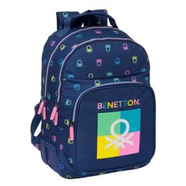 Mochila Escolar Benetton Cool Azul marino 32 x 42 x 15 cm Precio: 57.7533. SKU: B1BJ3G4H8T